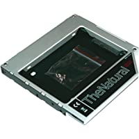 HDD-SSD Adaptador Compatible con Apple iMac 20&quot- 21.5&quot- 24&quot- 27&quot- (2009-2011) sustituye SuperDrive 12.7 mm (SATA - SATA…